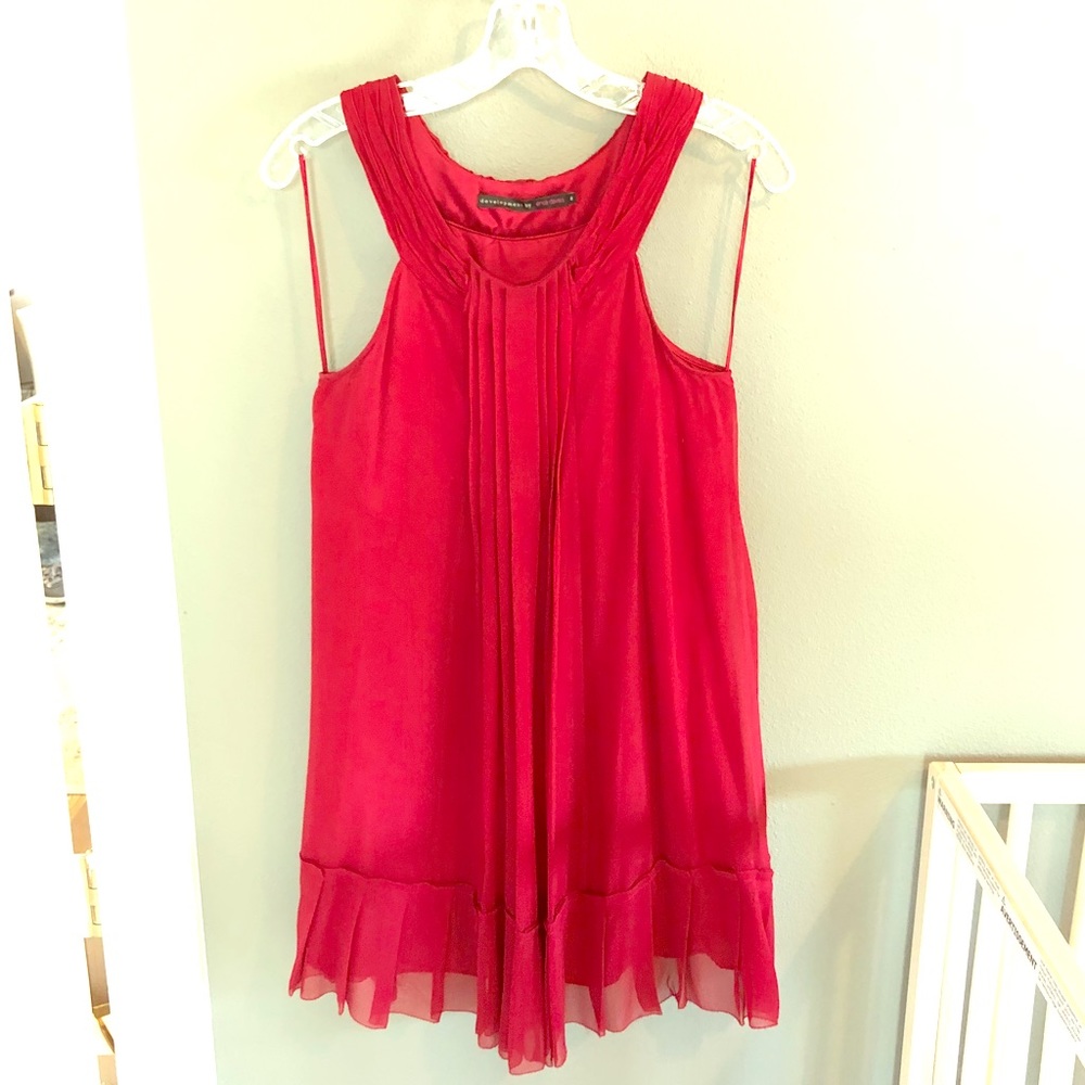 Red dress